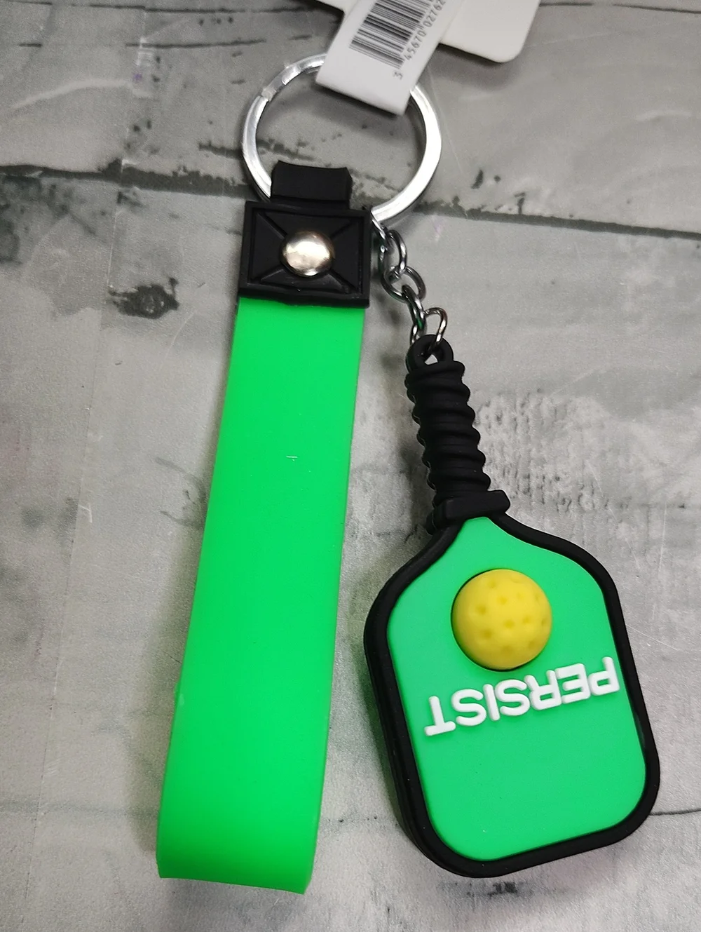Pickleball Paddle Keychain - Multiple Colors  Paddle & Ball Keyring
